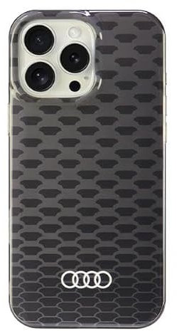 Audi iMobo IML-Stichmuster Hülle für iPhone 16 Pro Max 6.9 schwarz AU-IMLMIP16PM-Q5/D3-BK