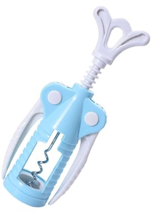 Abrebotellas sacacorchos, abridor de botellas sacacorchos de alas - Sacacorchos de doble ala | Abrebotellas de sacacorchos manual con alas, sacacorchos de servidor y abrelatas de cerveza po