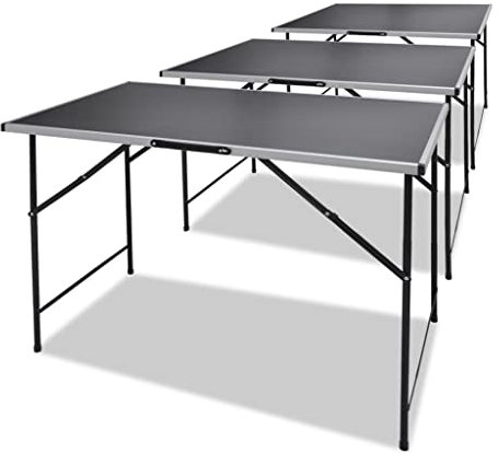LXYZWRW Tische, Klapptische, Klebetische, 3 Stück, zusammenklappbar