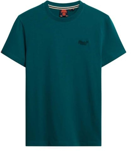 Superdry Vintage Logo Embroidered Short Sleeve T-Shirt S Green