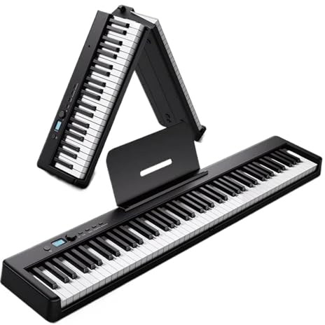 Elektronisches Klavierinstrument 88 Tasten Klapp Elektronische Klavier Echte Erwachsene Musical Tastatur Professionelle Leistung(Type3)