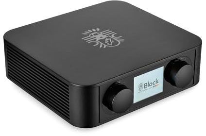 Block Elements 5.1 AV Receiver - 5.1 Surround Verstärker - 5x50W - WLAN 2.4/5GHz & Bluetooth - Spotify Connect/Internet-Radio - DAB+/FM - TV ARC optisch/koaxial USB LAN - kompakt (Saphirschwarz)