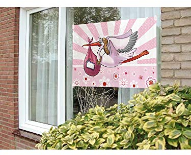 Folat Raamvlag Meisje 60x90cm /1