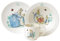 Enesco Beatrix Potter - Juego de Platos y Taza Infantiles (3 Piezas)