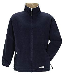 Planam 0347040 Outdoor Stream Fleecejacke, Marine/Camel, Größe XS