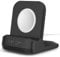 Spigen S350 Entwickelt für Apple Watch Ladestation Ständer für Apple Watch Ultra 2/1 und Serie 10/9/8/7/6/5/SE/4/3/2/1 - Schwarz