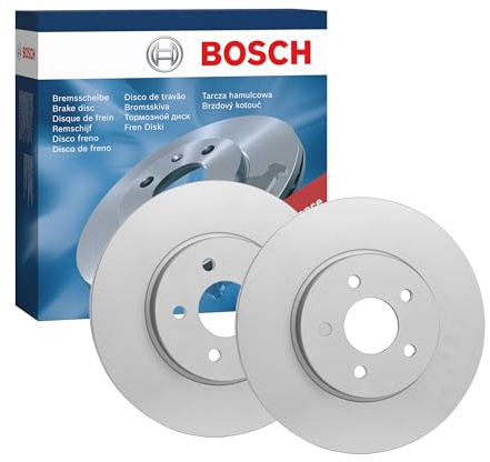 Bosch BD2045 Bremsscheiben vorne - 300 mm - 1 Satz aus 2 Scheiben | Belüftete, beschichtete Bremsscheiben - ECE-R90-zertifiziert - hohe Kühlleistung und zuverlässiger Korrosionsschutz