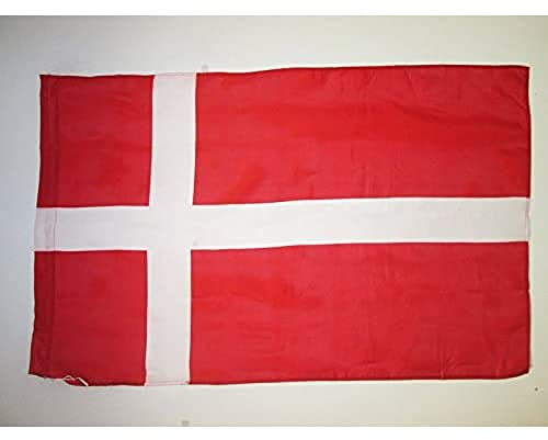 AZ FLAG Bandera de Dinamarca 150x90cm Especial hinchas - Bandera DANESA 90 x 150 cm