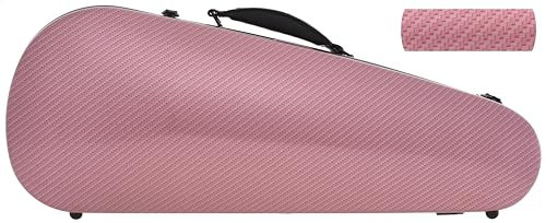 Custodia per Violino Fiberglass 4/4 SlimFlight special rosso M-case + Custodia per arco