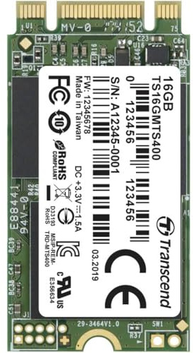 Transcend TS16GMTS400 Disque Flash SSD Externe