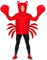 W WIDMANN MILANO Party Fashion - costume granchio, aragosta, costume animale, carnevale, costumi in maschera