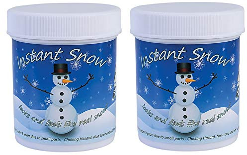 (Packung 2) 100g Wannen Von Instant Künstlich Rollenspiel Falsche Schnee Dekoration - Macht 16 Liter