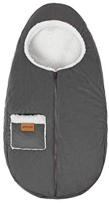 Petitpraia Fußsack, Lamb, Grau, für den Winter