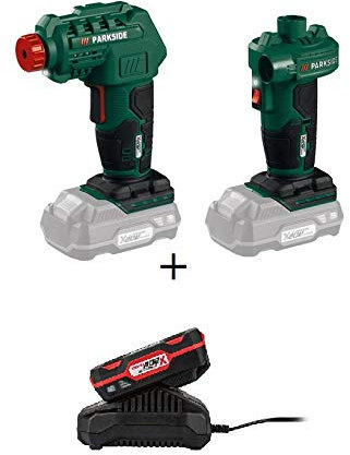 Parkside. Batteria pompa ad aria compressore