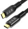 ConnBull Cable Thunderbolt 4 2m, High Speed USB C Cable Supporte Transfert de données 40Gbps/ Display 8K@60Hz/ Super Fast Charge 100W pour iPhone 15 Pro, Macbook Air/Pro, iPad Pro