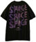 Frauen Gothic T-Shirt Y2K Harajuku Grafik Tops Baumwolle Anime Kleidung (Schwarz 3, M)