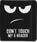 Case2go - Hülle kompatibel mit Tolino Epos 2 - TPU Case - Sleepcover - Don’t Touch Me