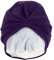 Fashy Stoffbadehaube mit Klettverschluss, 3471, Violett