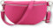 Blade Bauchtasche Echtleder, stylisch Umhängetasche, Hüfttasche für Damen, Hochwertige Schultertasche mit Reißverschluss, Crossbody Bag, Handtasche, Gürteltasche (Fuschia)