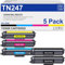 TN-243CMYK TN247 Toner Kompatibel für Brother TN-243CMYK TN247 für MFC L3750CDW DCP-L3550CDW MFC-L3750CDW MFC-L3770CDW MFC-L3710CW MFC-L3730CDN HL-L3230CDW HL-L3210CW ( 5er-Pack)