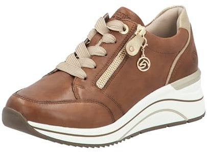 Remonte Damen D0T03 Sneaker, Braun, 40 EU