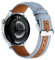 Triblanc Denim-Leinen-Uhrenarmbänder, 18 mm, 20 mm, 22 mm, Schnellverschluss, personalisierbar, Smartwatch-Stil, Ersatzarmband für Damen und Herren, 22 mm