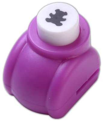 1x Motivstanzer Stanzer 16 Motive Scrapbooking Papierstanzer Motivlocher Stanzen (Teddy)