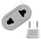 Adaptateur de prise US UE, convertisseur de prise US Europe,Adaptateur multifonctionnel américain européen - Chargeur mural adaptateur de voyage mondial, prise internationale portable pour ordinateurs