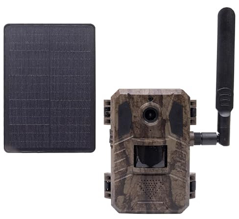 PNI Hunting 751 PRO Tarnvideoüberwachungskamera, 16 MP, 4G LTE, GPS, Nachtsicht, unsichtbare LEDs für Tiere, IP66