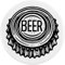2 x 38mm 'Beer Bottle Cap' Small Button Pin Badges (BB00142273)