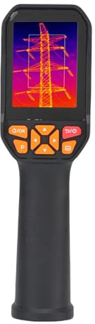 Goshyda Wärme Bild Kamera-8H Akkulaufzeit & 8GB EMMC-Speicher mit Vollbild Analyze, Messung-20 °C Bis 550 °C, Ideal für Elektrische/mechanische Anwendungen