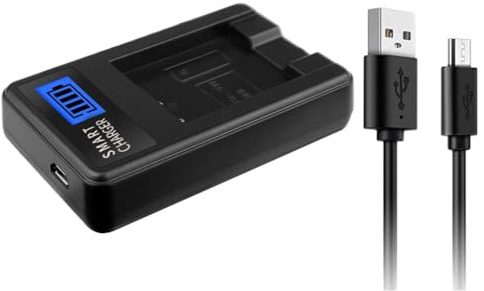 NPBN1 Battery Charger with LCD Display for Cyber-shot DSCT110,DSCT99,DSCTF1