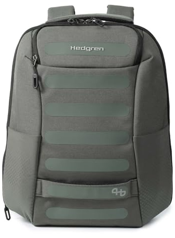Hedgren HANDLE L EXP Rucksack 15,6 – Comby SS Collection, 2‑Fächer, erweiterbar, RFID, wasserabweisend | Black Ink