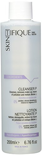 Lozione detergente P (200ml) - Molto sicura e con acqua micellare pura. Pulisce, rimuove il trucco, purifica delicatamente. Rimuove impurità, tracce di contaminazione e metalli. Pelle sensibile, reattiva e irritata (acne)