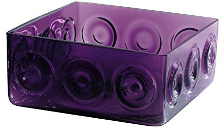 Vaso In Vetro Chicago Lilla 11,5