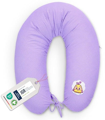 sei Design Stillkissen Mikroperlen 170x30 Made in Germany, Schwangerschaftskissen Seitenschläferkissen Komfortkissen Erwachsene, ist ergonomisch