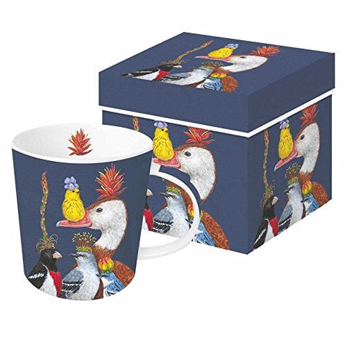 Paperproducts Design 603305 Mug In A Gift Box, Vicki Sawyer, Willie The Warbler & Guests