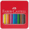 Farbstift Faber Castell Jumbo Grip Bud mit 16 Stücken Assorti