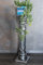 Naturesco Blumensäule Säule griechisch römisch massiv Holz Silber antik Höhe 60cm 80cm 100cm 120cm LengthRange 100cm