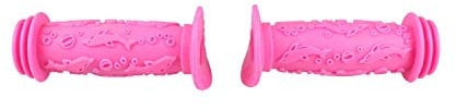 Junior Kinder Lenkergriffe aus Gummi, Delfin-Design, Pink
