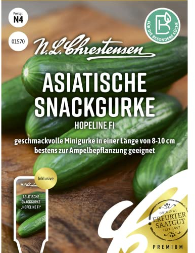 Asiatische Snackgurke Hopeline F1 Samen, Saatgut