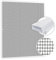 SAMUFLY Zanzariera, Tenda Antimosche, Tenda Anti Insetti Telaio in Alluminio Bianco 120 x 140 cm per finestre