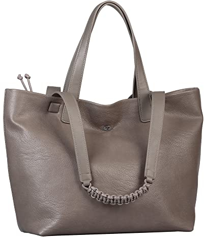 TOM TAILOR- Lani, Damen, Shopper, M, Beige, 44x15x28,5 cm