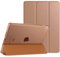 TwoStop Coque pour Apple iPad Air 1/Air 1ère génération – (9,7 Pouces) (2013-2014) – Cuir magnétique Intelligent – Réveil/Veille Automatique – Compatible avec Le modèle n° A1474-A1475-A1476 (Or)