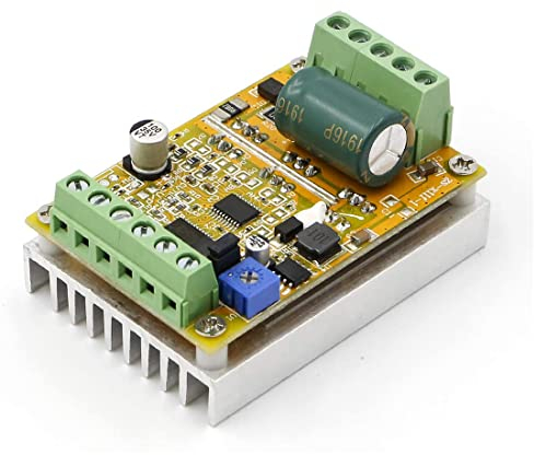 Hailege 380W PWM DC Brushless Electric Motor Speed Controller with Hall-Less 6.5-50V