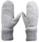 Handschuhe Damen Fäustlinge Fleece Futter Wollhandschuhe Herbst Winter Fausthandschuhe Einfarbige Damenhandschuhe Winterhandschuhe Verdickter Handwärmer Gloves für Outdoor Sport Radfahren Skifahren