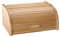 PLATAN ROOM Brotkorb aus Buchenholz Brotkästen Brotbehälter mit Rolldeckel Brotbox mit Frontklappe Brotaufbewahrung (Natur)