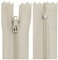 AERZETIX - C63393-10er-Pack Spiralreißverschlüsse Nr. 3 - Nicht trennbar 30 cm aus Nylon - selbstblockierender Schieber aus Metall - Kleidung nähen Hosen kurzwaren - Farbe beige - hell