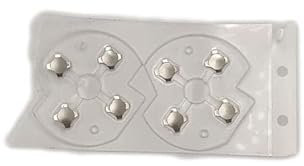 VKMKV 10 Paia = 20 Pezzi for Controller Xbox One Xboxone S D Pad D-Pad Cupola in Metallo Bottoni a Pressione Scheda PCB Pellicola conduttiva (Color : for Xbox One)