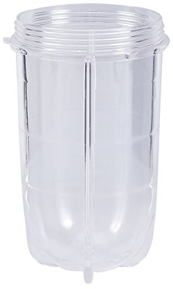 Ejoyous Tazze di Ricambio Parte Trasparente, Tazza Juicer Cup Tazze Chiare Parti di Ricambio per Frullatori Parte Spremiagrumi Accessori (Tazze Lunghe)